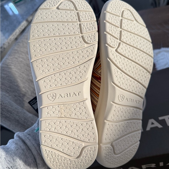 Ariat Colorful Striped Sneakers with Turquoise Accents - Picture 6 of 7